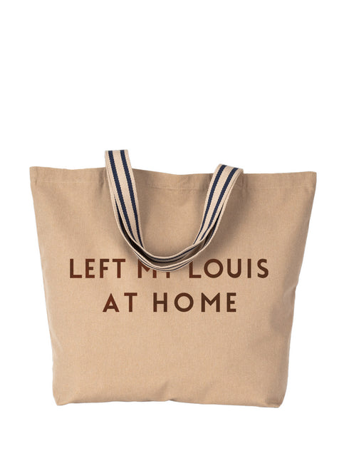 Canvas Bag Louis Brown Velvet